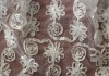 Lace Dribbling embroidered fabric for wedding and dress