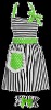 Lace Retrp bowknot cute Apron