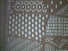 Lace jacquard fabric