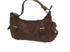Ladies genuine leather handbags and belts