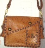 Ladies leather hand bag