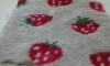 Lamb Fur and Printing Polar Fleece Blanket