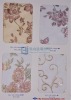 Laminated decorative material