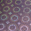 Laser Gold Printing Fabric