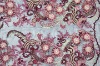 Lastest embroidered fabric design with handwork