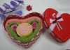 Latest 100% cotton cake towel gifts set(WBC-009-2)