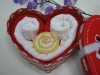 Latest 100% cotton cake towel gifts set(WBC-016)