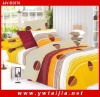 Latest style polyester colorful queen size sheets set