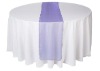 Lavendar Organza Table Runner