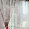 Leaf 100% Polyester Printed Voile Curtain Fabric (Organza)