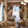 Leaf curtainjacquard kitchen