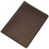 Leather A4 Report Pad Cover (Recycled Leather, A4 Leather Cover, Brown Leather Cover)