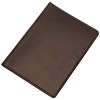 Leather A4 Report Pad Cover (Recycled Leather, A4 Leather Folder, Brown Leather Cover)