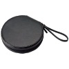 Leather Disk Pouch (Recycled Leather, dvd pouch)