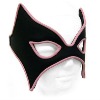 Leather Mask With Pink Pipipng