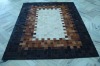 Leather Patchwork Cow Hides Skin Rugs & Carpets