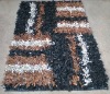 Leather Shaggy Rug