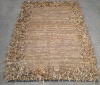 Leather Shaggy Rug