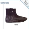 Leather Socks
