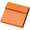 Leather Sticky Case Cross Pattern (Recycled Leather, designed by Japan)