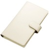Leather Urban Card Holder (Recycled Leather, White Card Holder, buisness card holder)