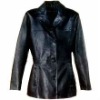 Leather coat