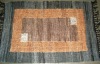 Leather contemporary rugs