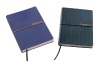 Leather cover notebook with elastic