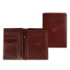 Leather document holder