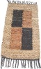 Leather handmade rugs