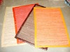 Leather rugs colorful