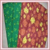 Leaves printed polyester cotton fabircs