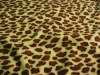 Leopard Animal printed Polar fleece fabric