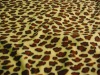 Leopard Animal printed Polar fleece fabric