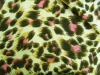 Leopard Polyester Printed Jersey Fabric