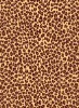 Leopard animal skin designs printed satin fabric for garment fashions