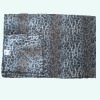 Leopard blanket/fleece plaid