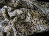 Leopard faux fur