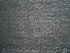 Leopard grain animal pattern poly cotton shiny jacquard fabric 2012