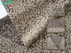 Leopard grain coarse fabric for garment
