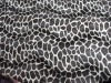 Leopard plush fabric