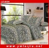 Leopard skin point print bedding set/ 2012 new arrival design bed set