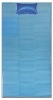 Light Blue Plastic(PP) Stripe Woven Beach Mat (H034)