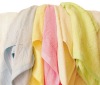 Light color terry loop 21s cotton bath towel set