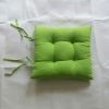 Light green square tie seat cushion/ chair cushion
