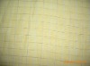 Linen/Cotton check Fabric, new fasion yarn dyed jersery