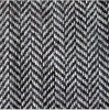 Linen Rayon Herringbone Woollen Fabric For Garment