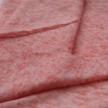 Linen-like polyester knit jersey fabric