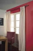 Linen-look curtain