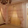 Linen sheer curtain